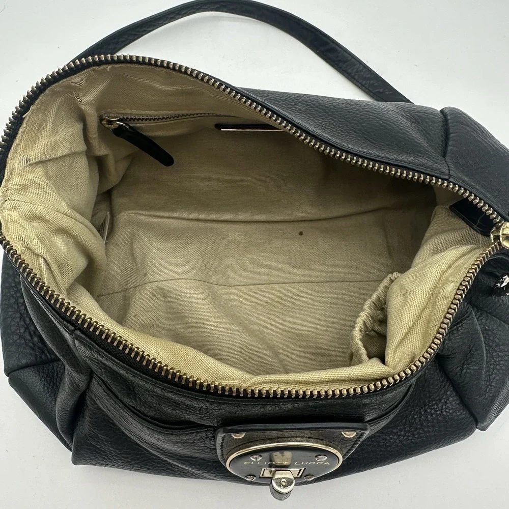 Elliott Lucca‎ Hobo Handbag Purse Chunky Buckle Shoulder Bag
